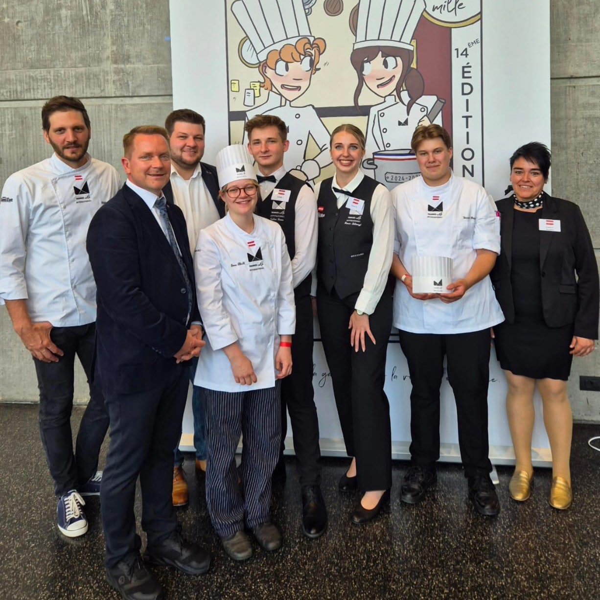 Teamfoto der Tourismusschule Bad Leonfelden