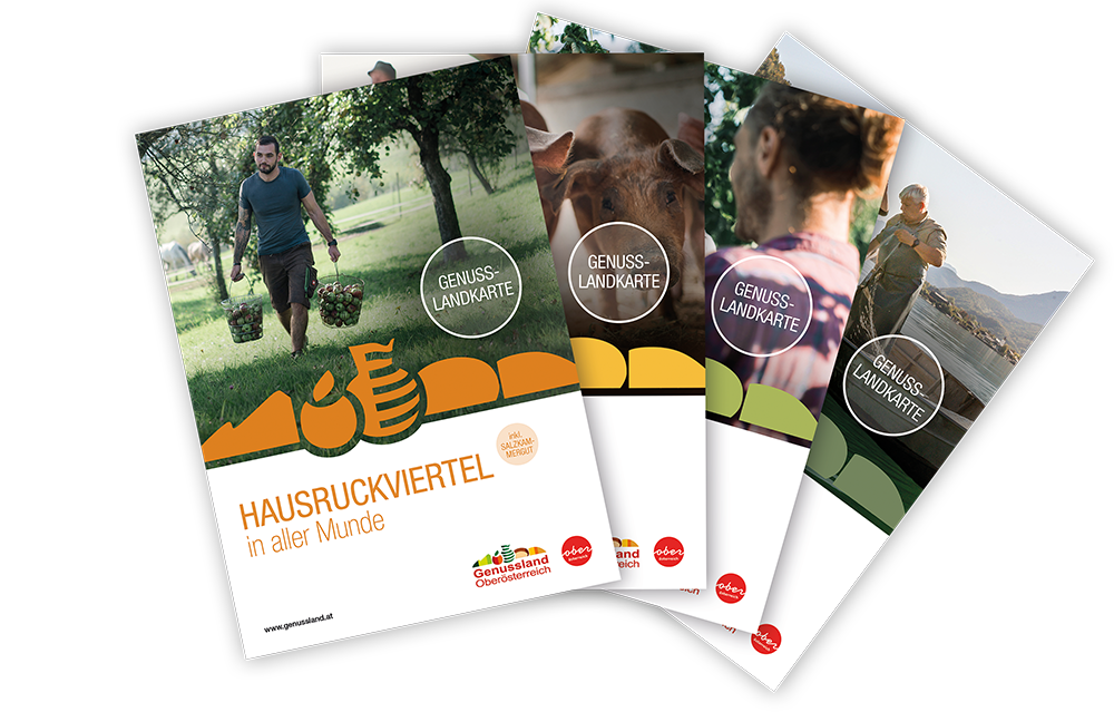 Die 4 Genusslandkarten