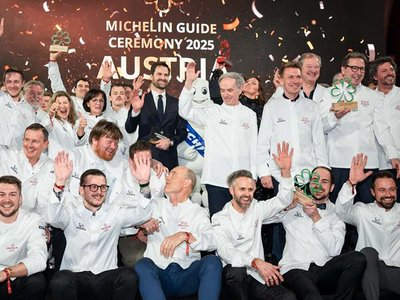 Die ausgezeichneten Köch:innen feiern ihre Erfolge