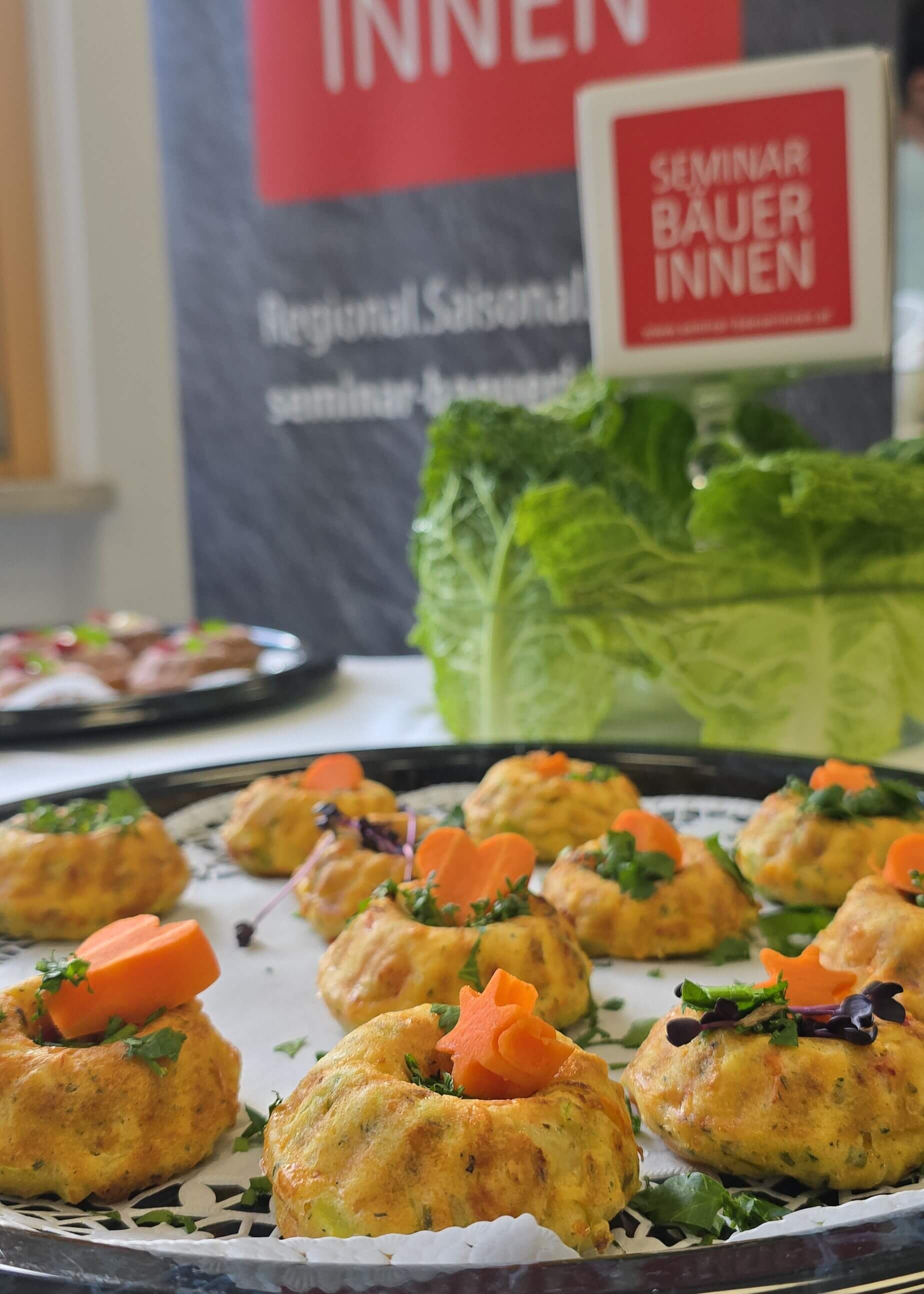 Pikanter Guglhupf von den Seminarbäuerinnen