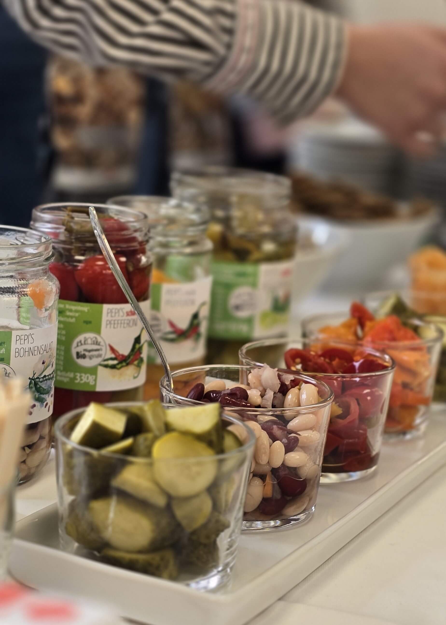 Pepis Sauergemüse zum Verkosten