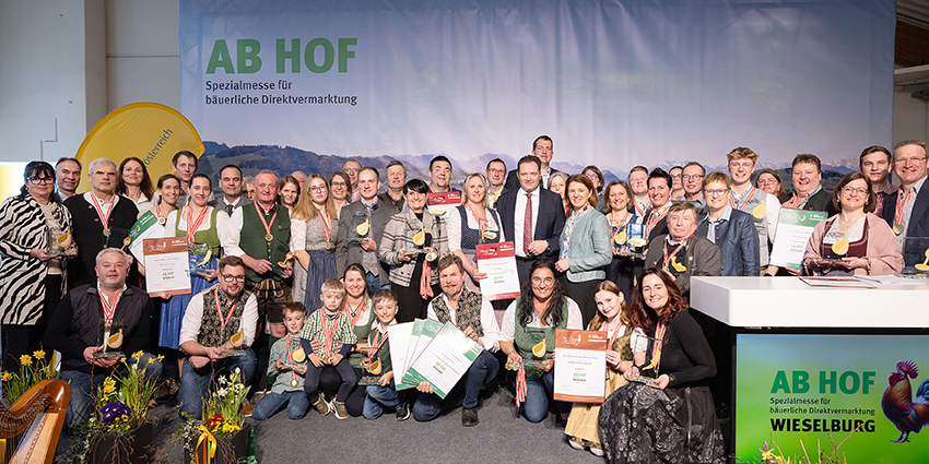 Prämierungen Ab Hof Messe Wieselburg